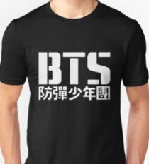 BTS Bangtan Boys Logo/Text 2 Unisex T-Shirt