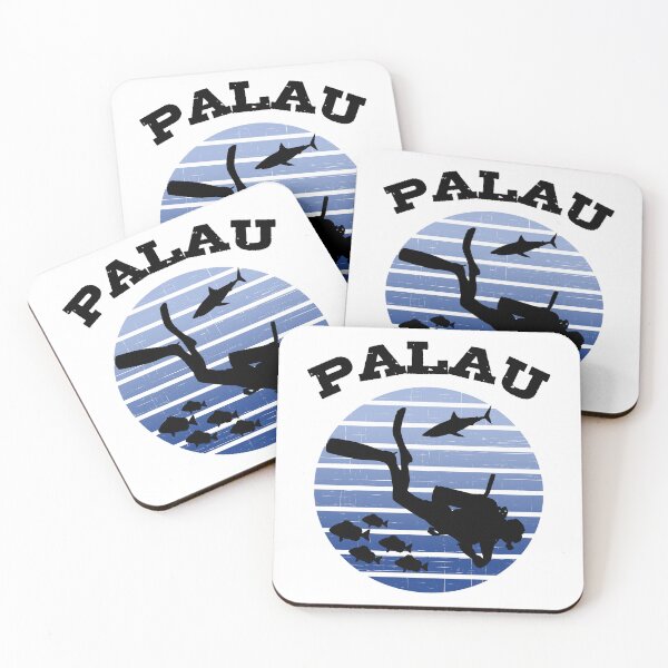 Item preview, Palau Diver Tourism and Travel Retro Graphic designed and sold by elvisg03.