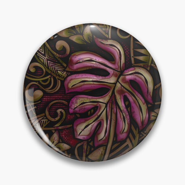 Item preview, Golden Tribal Jungle  - Hawaiian - Samoan - Polynesian 3688 ArtBoard designed and sold by sunnthreads.