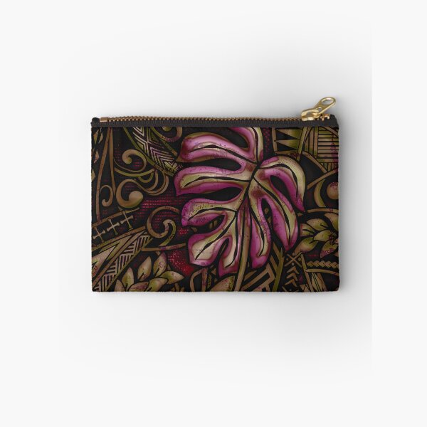Item preview, Golden Tribal Jungle  - Hawaiian - Samoan - Polynesian 3688 ArtBoard designed and sold by sunnthreads.