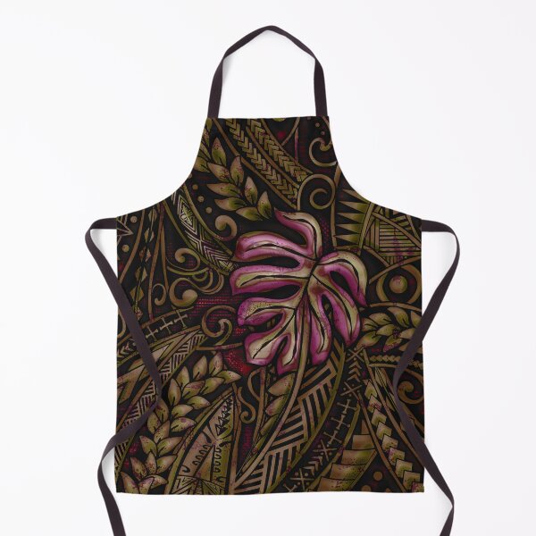 Item preview, Golden Tribal Jungle  - Hawaiian - Samoan - Polynesian 3688 ArtBoard designed and sold by sunnthreads.