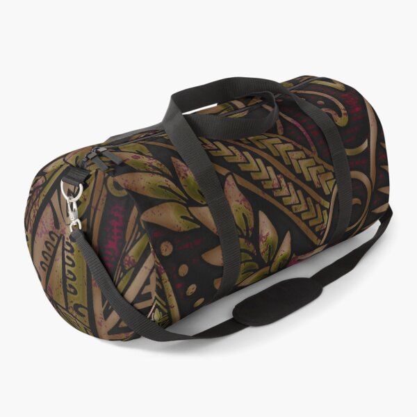 Item preview, Golden Tribal Jungle  - Hawaiian - Samoan - Polynesian 3688 ArtBoard designed and sold by sunnthreads.
