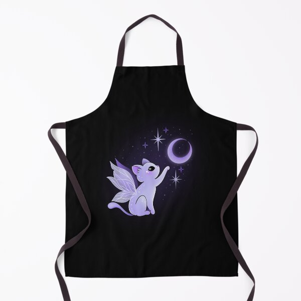 Item preview, Fairy cat and night sky designed and sold by Texdoodles.