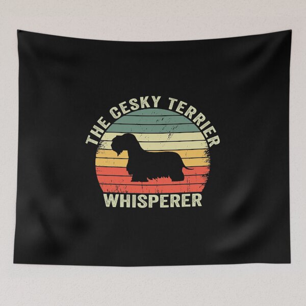 Item preview, Cool Cesky terrier Gift Shirt,Funny Christmas Birthday Gift for Cesky terrier Lover, Cesky terrier owner Mom Mama, Cesky terrier Whisperer Gift designed and sold by xlnv.