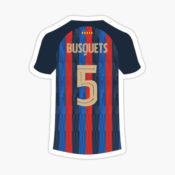 Sergio Busquets - Barcelona 2023 Sticker for Sale by On Target Sports