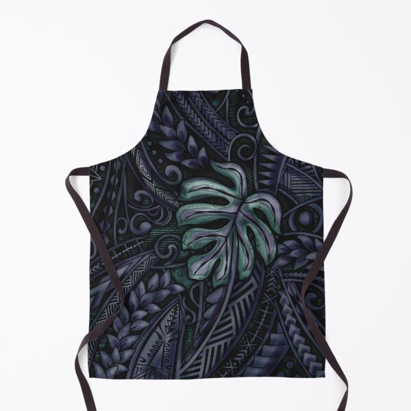 Item preview, Blue Jungle Grunge - Hawaiian - Samoan - Polynesian 3690 ArtBoard designed and sold by sunnthreads.