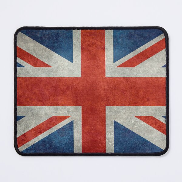Aperçu de l'œuvre Drapeau britannique Union Jack version vintage grungy créée et vendue par Bruiserstang.