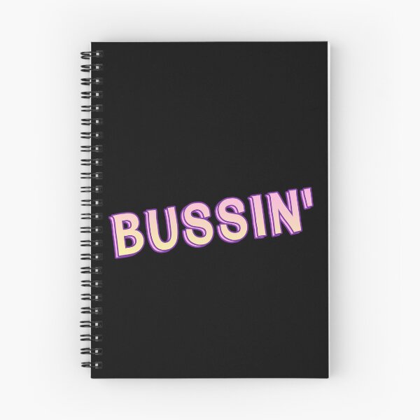 Item preview,   bussin' gen z meme phrase pink and purple designed and sold by Captain-Jackson.