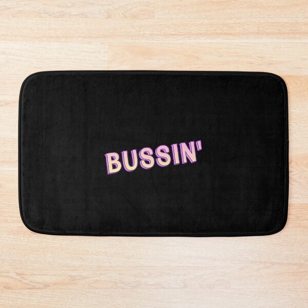 Item preview,   bussin' gen z meme phrase pink and purple designed and sold by Captain-Jackson.