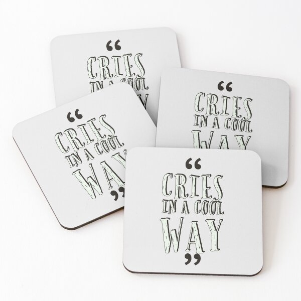 Item preview, cries in a cool way quote designed and sold by Mokastro.