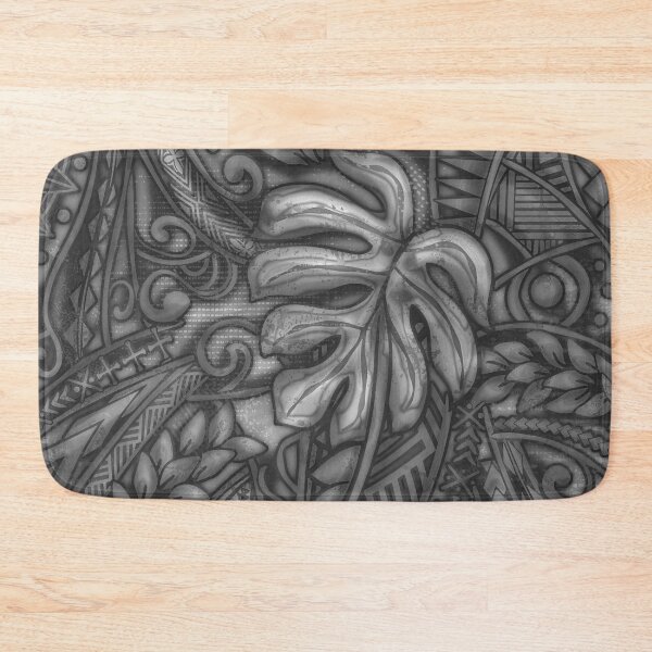 Item preview, Platnum Jungle Grunge - Hawaiian - Samoan - Polynesian 3689 ArtBoard designed and sold by sunnthreads.