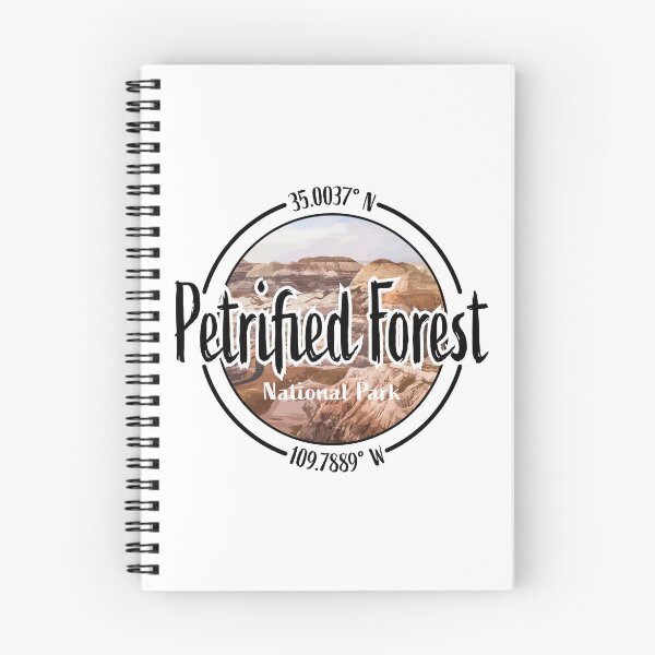 Item preview, Petrified Forest Design with Latitude and Longitude designed and sold by Redneck Designs.