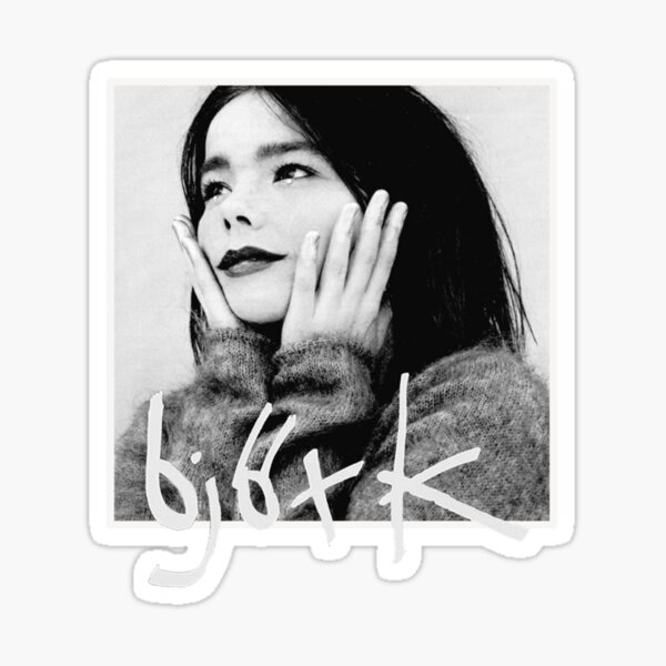 Bjork Singer 90s Gift Fan 11 Sticker