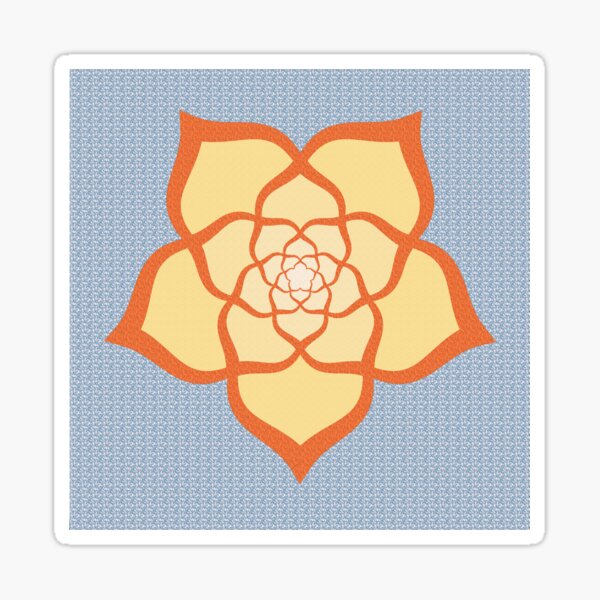 Tutored Rose - Textured Color Sticker