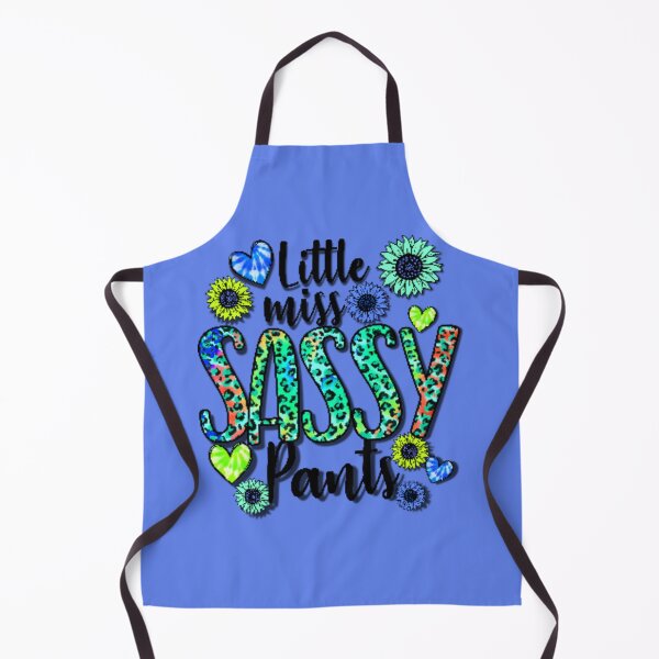 Item preview, Flowers Hearts And cheetah Print Funny Little Miss Sassy Pants quote designed and sold by Lovemountain.