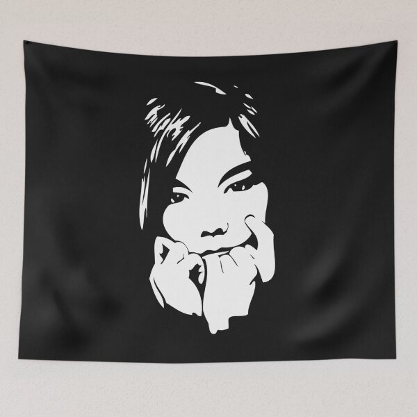 Item preview, Bjork Singer 90s Gift Fan 04 designed and sold by xeqefyfasa278.