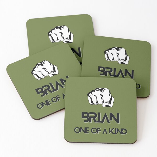 Item preview, Brian Name One of a Kind Birthday Anniversary, Appreciation Gift designed and sold by PapitosPlace.