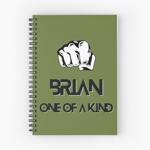 Item preview, Brian Name One of a Kind Birthday Anniversary, Appreciation Gift designed and sold by PapitosPlace.