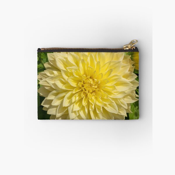 Item preview, Bright Yellow Dahlia Flower Closeup designed and sold by Harmony Of The Mind.