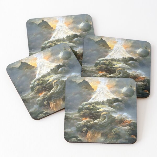 Item preview, Glacier mountain artificial intelligence. designed and sold by tabykid.