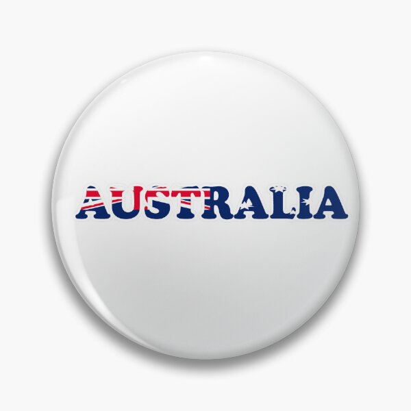 Item preview, AUSTRALIA FLAG COLOUR TEXT. designed and sold by UJ7777.