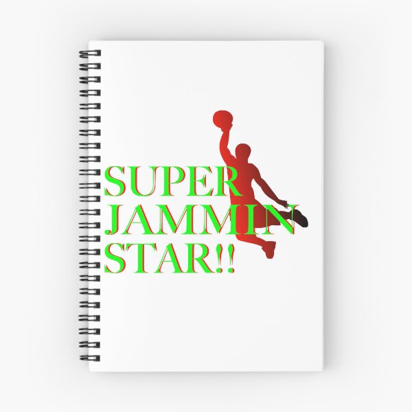 Item preview, Super Jamming Star Flying Basketball Graphic designed and sold by EdwardMonet.
