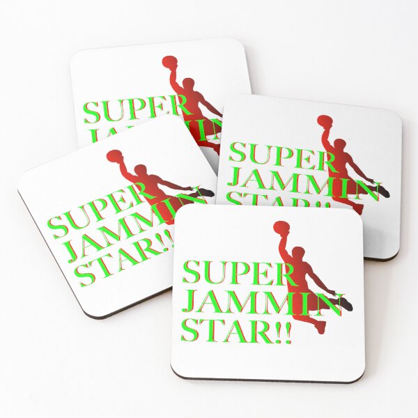 Item preview, Super Jamming Star Flying Basketball Graphic designed and sold by EdwardMonet.