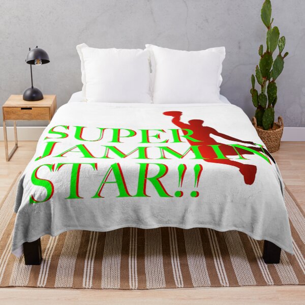 Item preview, Super Jamming Star Flying Basketball Graphic designed and sold by EdwardMonet.
