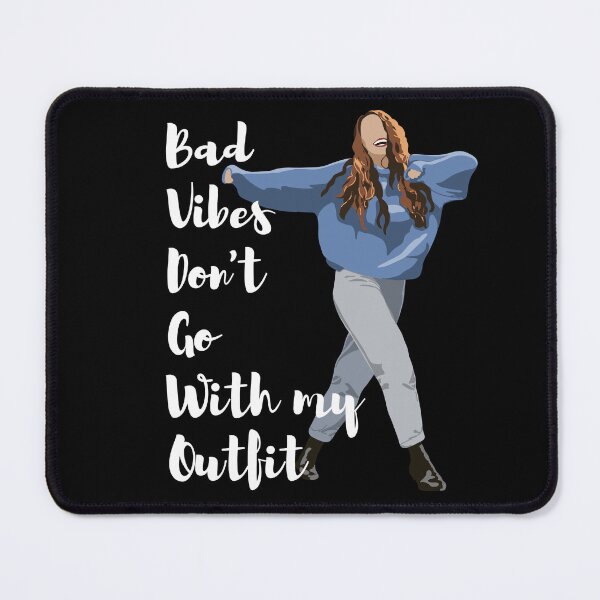 Item preview, Bad Vibes Don't Go With My Outfit | Girls Power designed and sold by rebel-store21.
