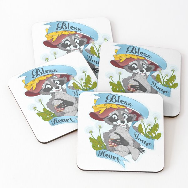 Item preview, Bless Your Heart Raccoon designed and sold by LuckyCrisis.
