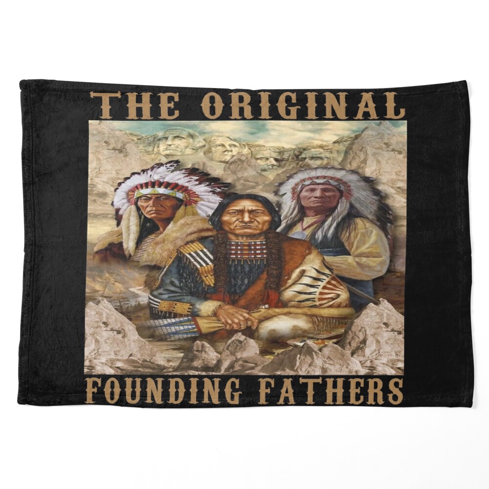 Native American the original founding fathers poster - Bassetshirt