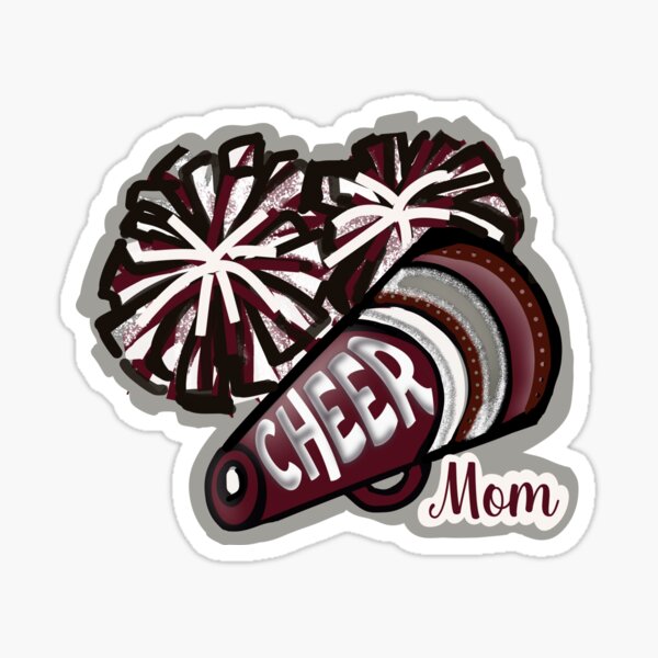 Cheer Mom  Cheer Mama Car Charms – InHouse Custom Embroidery, Vinyl, &  Laser Engraving