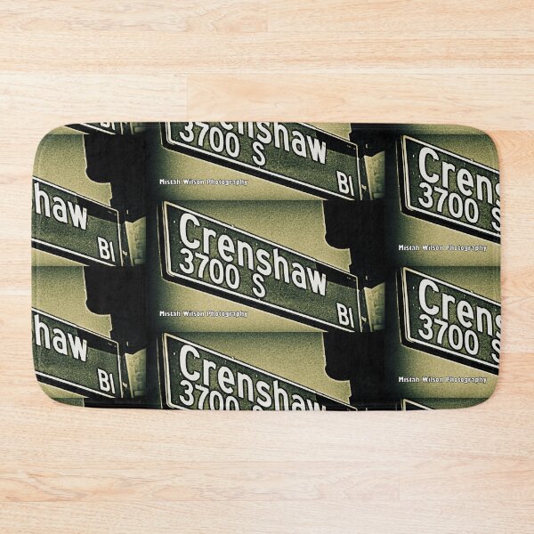 Item preview, Crenshaw Boulevard, Los Angeles, California by Mistah Wilson designed and sold by The Street Sign Store.