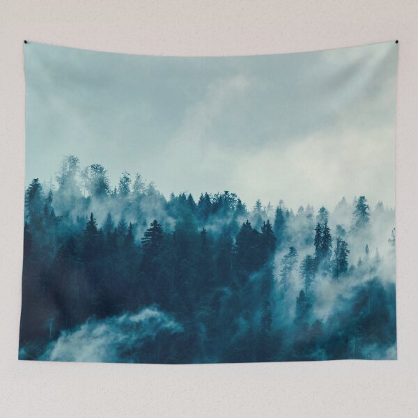 Item preview, Cloudy Trees designed and sold by SoulArtLove.