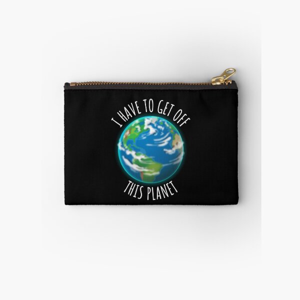Item preview, I Have To Get Off This Planet | Realistic Planet Earth Illustration designed and sold by Teenker.