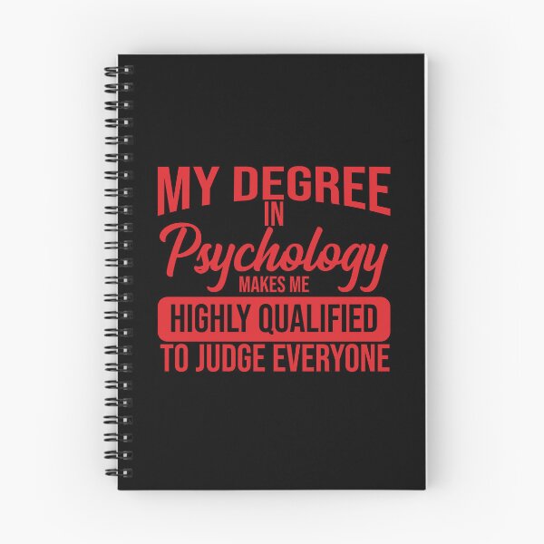 Item preview, My Degree In Psychology Makes Me Highly Qualified To Judge Everyone | funny gift idea designed and sold by stonebridge97.