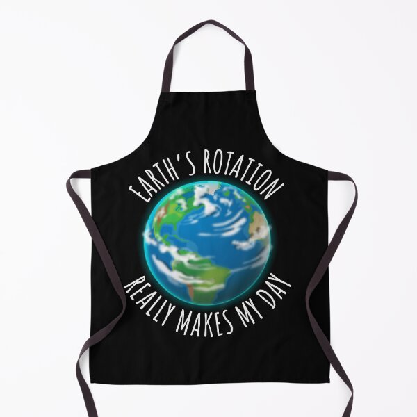 Item preview, Earth 's Rotation Really Makes My Day | Realistic Planet Earth Illustration designed and sold by Teenker.
