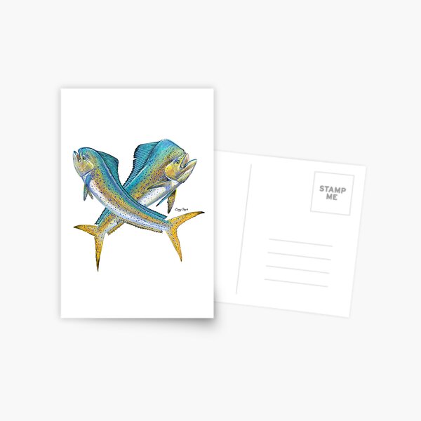 Cow and Bull Mahi Postcard for Sale by Carey Chen
