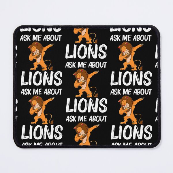 Item preview, Ask Me About Lions designed and sold by danielles79.