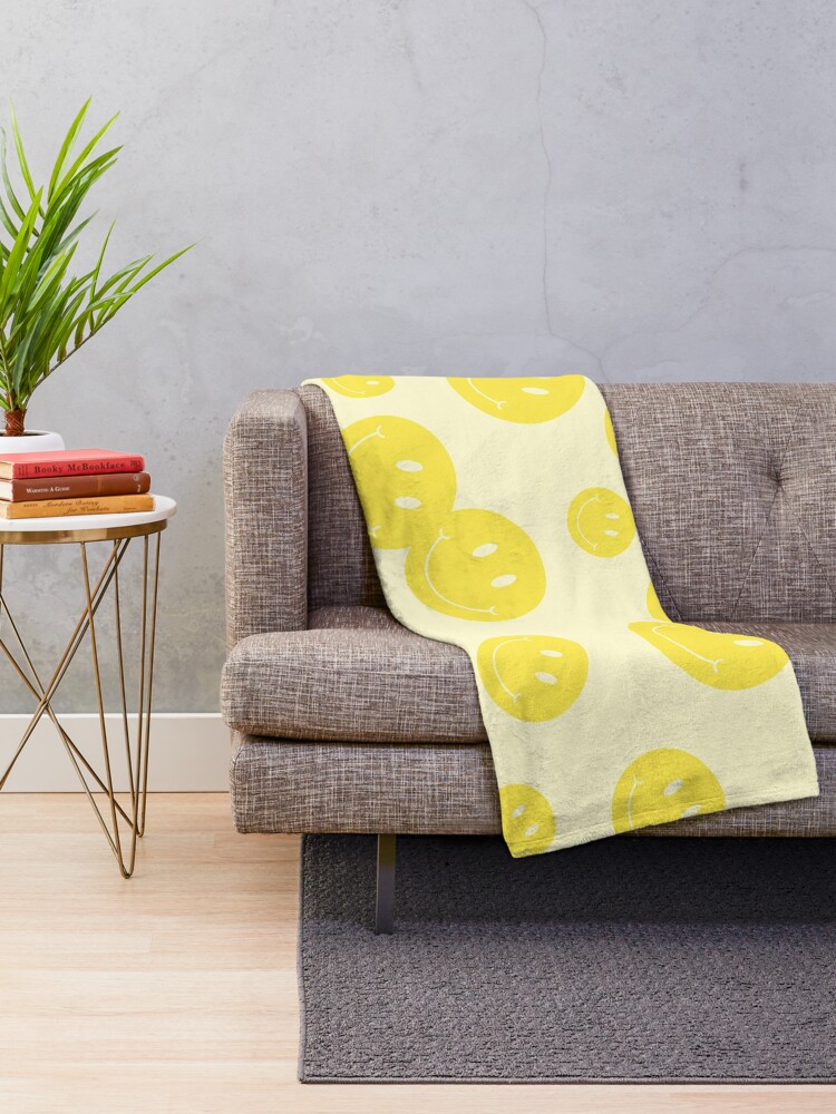 Yellow throw blanket discount ikea