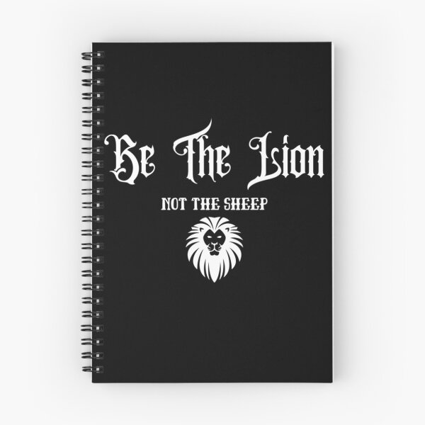 Item preview, Be The Lion Not The Sheep designed and sold by danielles79.