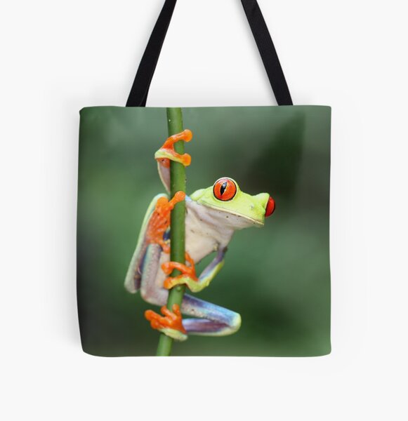 Catching the Red-Eye All Over Print Tote Bag