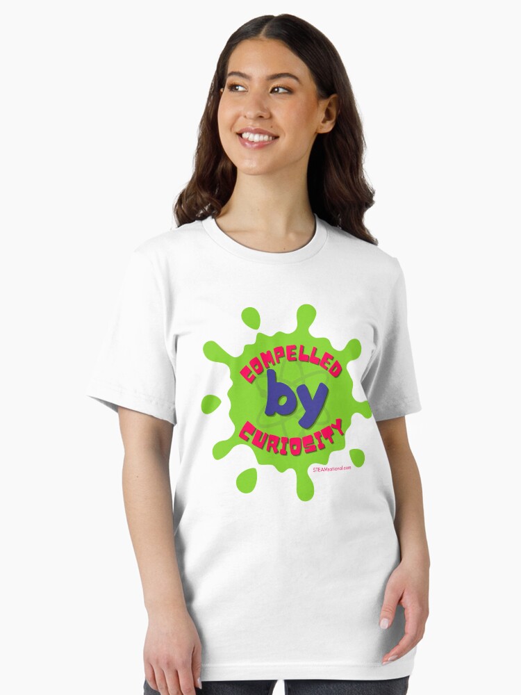 Thumbnail 1 of 7, Essential T-Shirt, Compelled by Curiosity Shirt Mary Leakey Quote designed and sold by jarringscience.