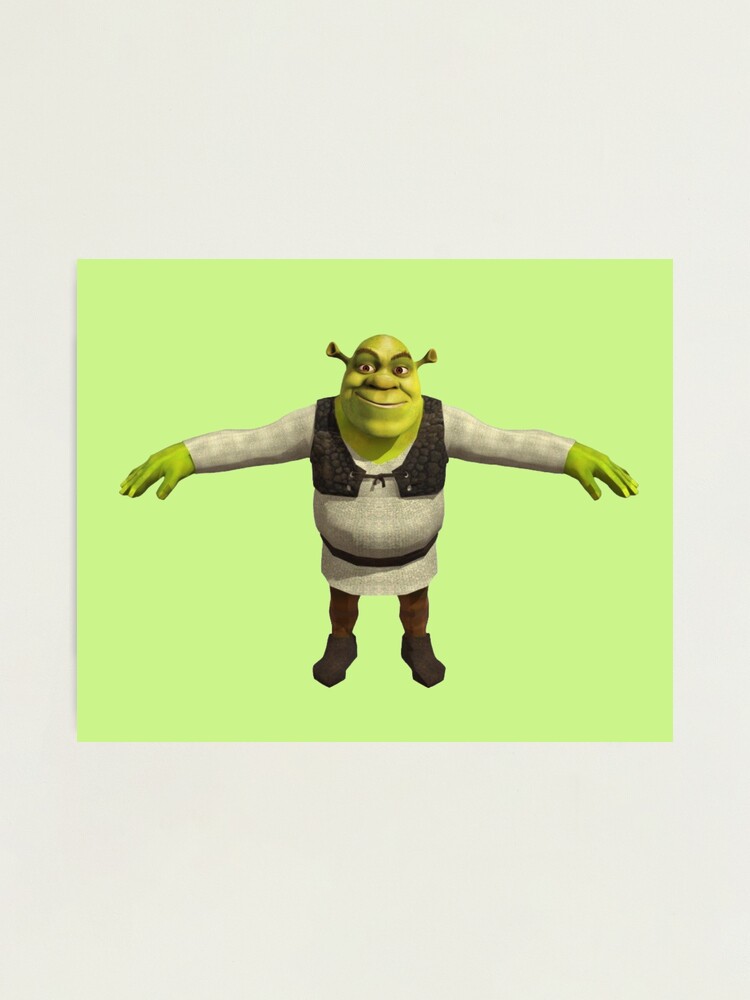 shrek t pose Memes & GIFs - Imgflip