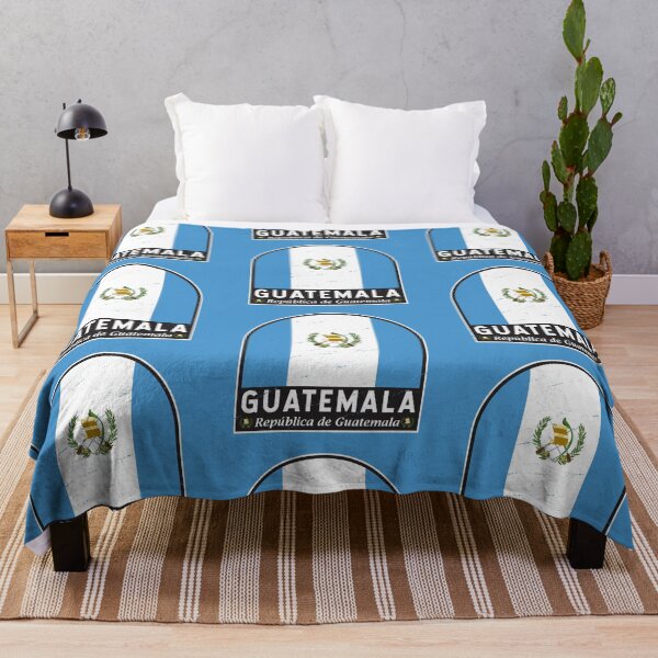 Item preview, Guatemala Flag Emblem Distressed Vintage designed and sold by KrisSidDesigns.