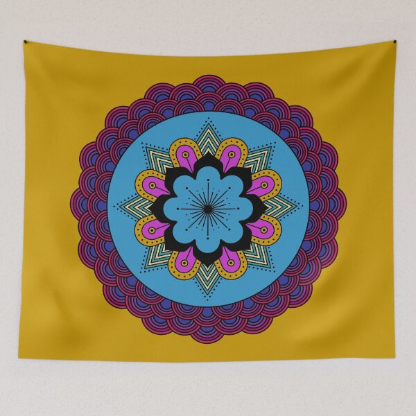 Item preview, Summer Bloom Mandala designed and sold by rusherlife.