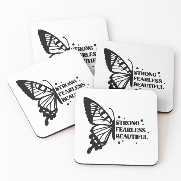 Item preview,  Strong Fearless Beautiful Butterfly designed and sold by kidzkool.