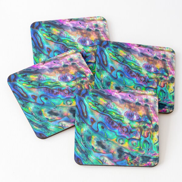 Item preview, Abstract Paua Abalone Shell Texture Pattern, Polished Paua Abalone Shell, Multicolor Paua Abalone Shell Haliotis Background, Shiny Mother Of Pearl Paua Abalone Shell designed and sold by Trendymotion.