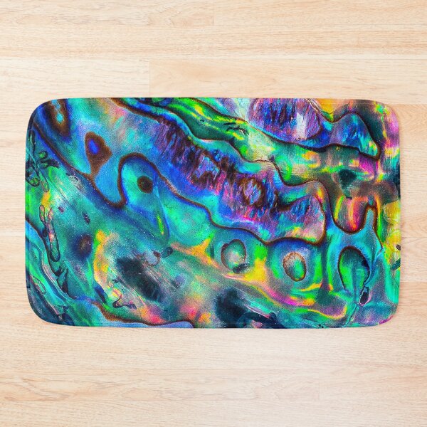 Item preview, Abstract Paua Abalone Shell Texture Pattern, Polished Paua Abalone Shell, Multicolor Paua Abalone Shell Haliotis Background, Shiny Mother Of Pearl Paua Abalone Shell designed and sold by Trendymotion.