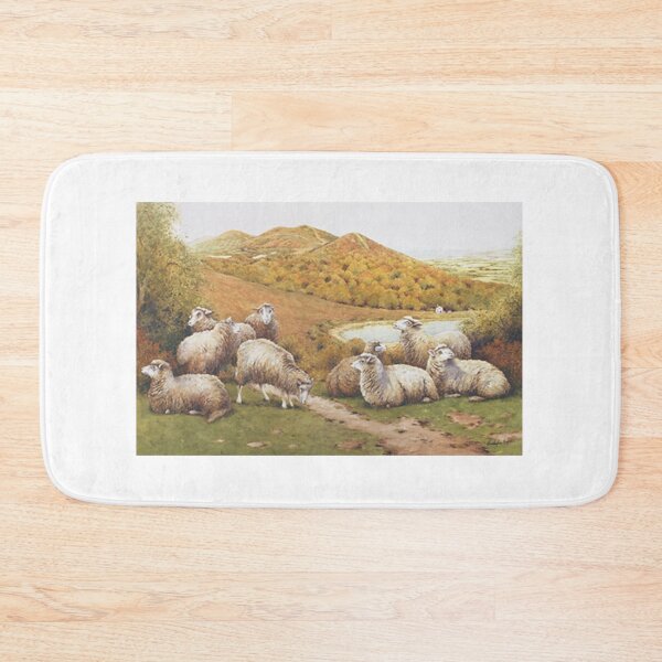 Item preview, Sheep on the Malvern Hills designed and sold by Christopher Hughes.